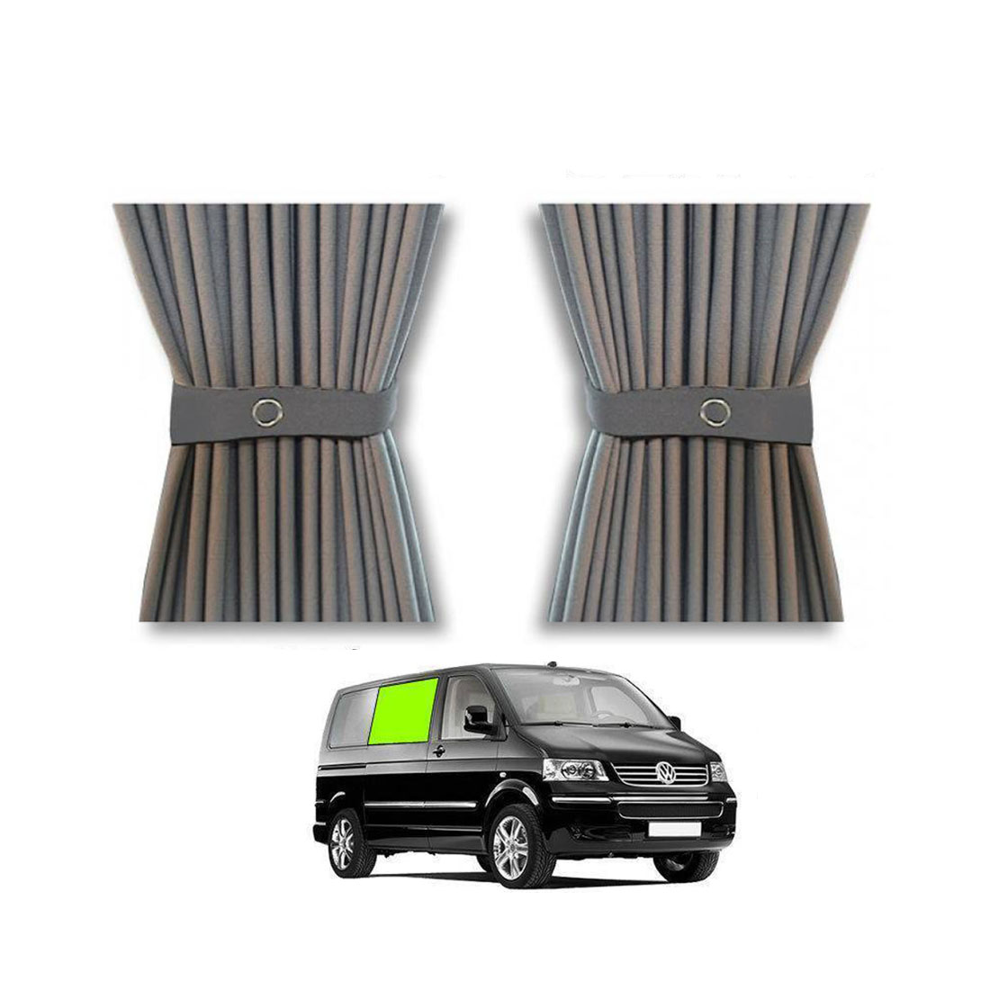 VW T5 & T6 curtain kit right center window.